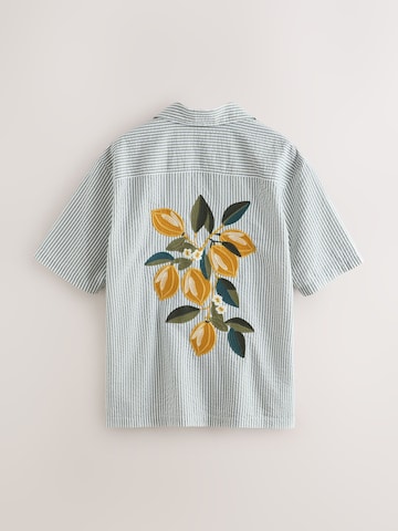 Next Comfort fit Overhemd in Blauw