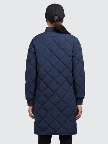 khujo Between-Seasons Coat in Blue