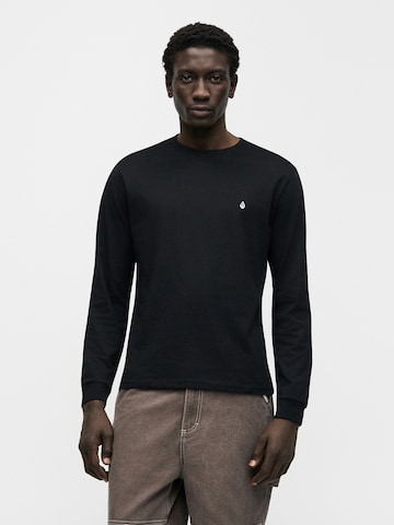 Volcom Тениска 'STONE BLANKS' в черно