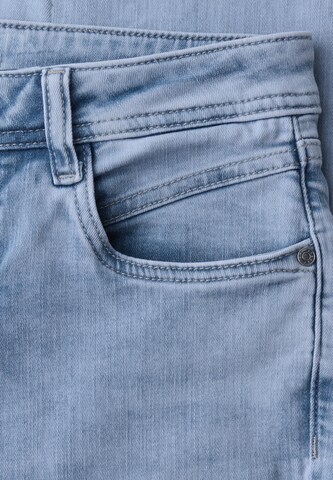STREET ONE Slim fit Jeans 'York' in Blue