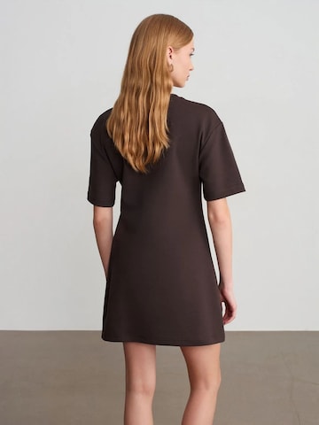 Dilvin Dress in Brown