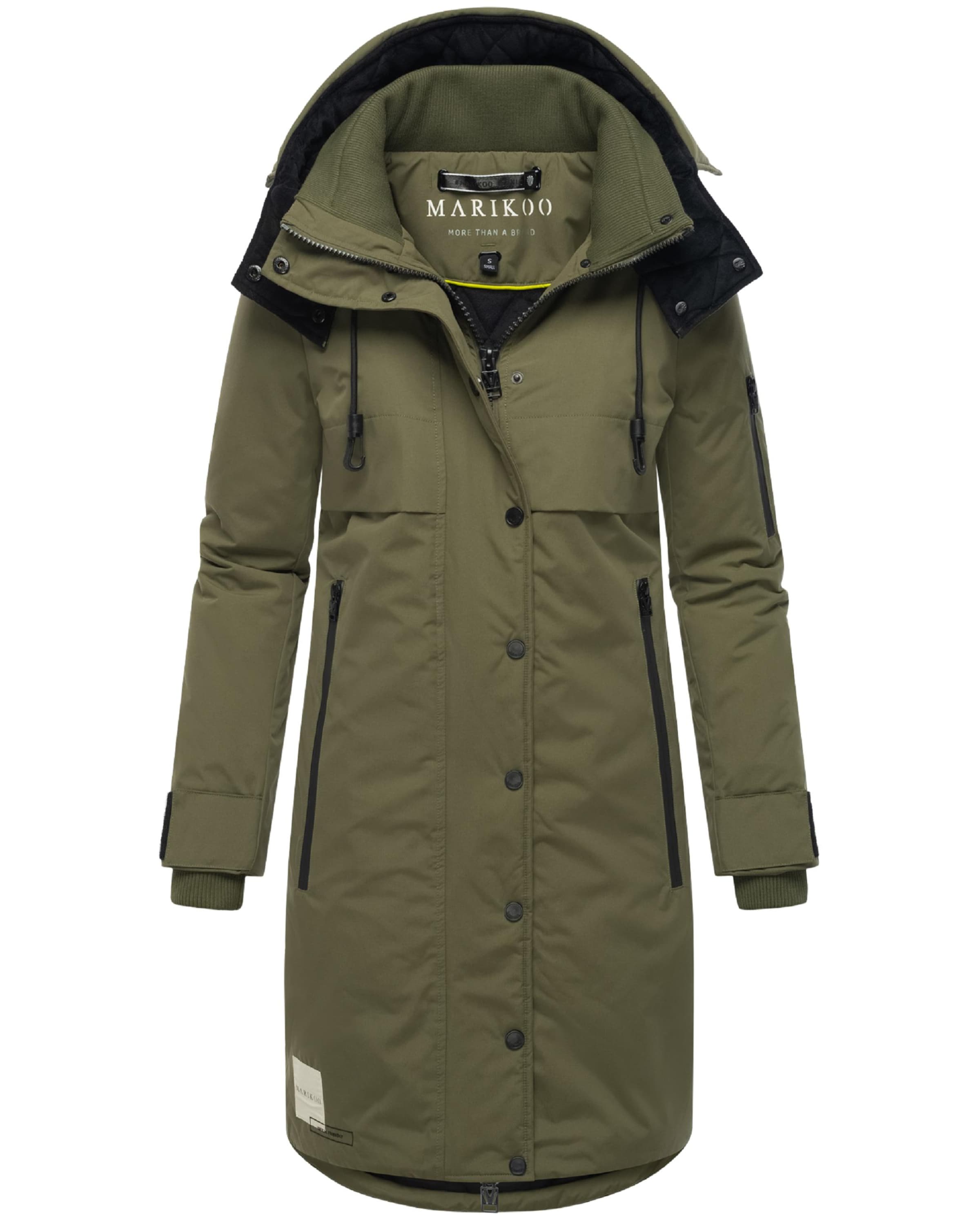 MARIKOO Χειμερινό παλτό &#x27;Anoukaa 16&#x27; σε πράσινο: μπροστά