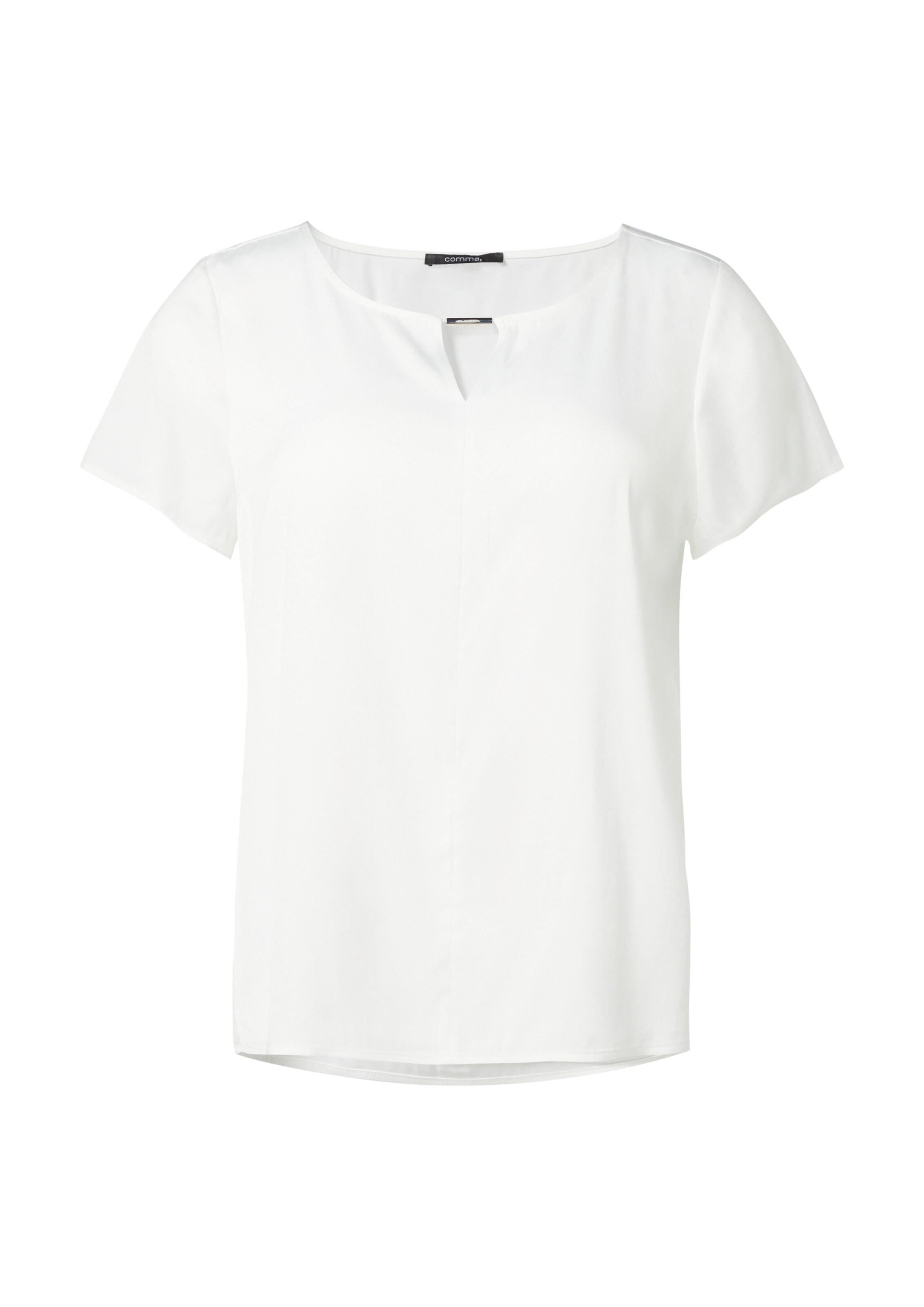 COMMA Bluse in Weiß: Vorderseite