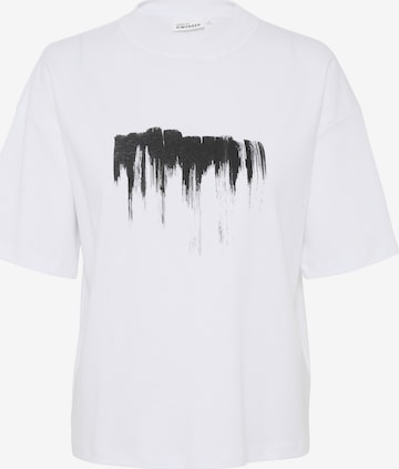 KAREN BY SIMONSEN Shirt 'Olena' in Wit: voorkant