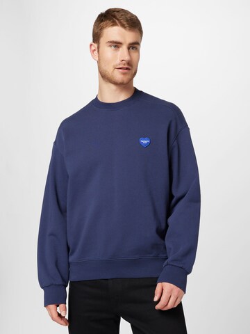 Carhartt WIP Sweatshirt in Blauw: voorkant