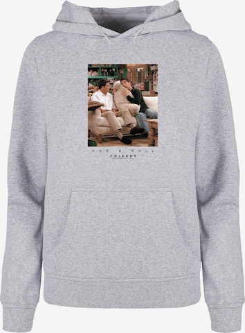 ABSOLUTE CULT Sweatshirt 'Friends - Hug And Roll' in Grau: predná strana