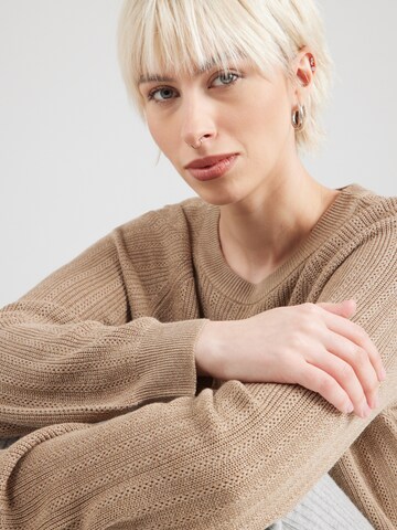 VERO MODA Pullover 'VMNEWLEXSUN' i brun