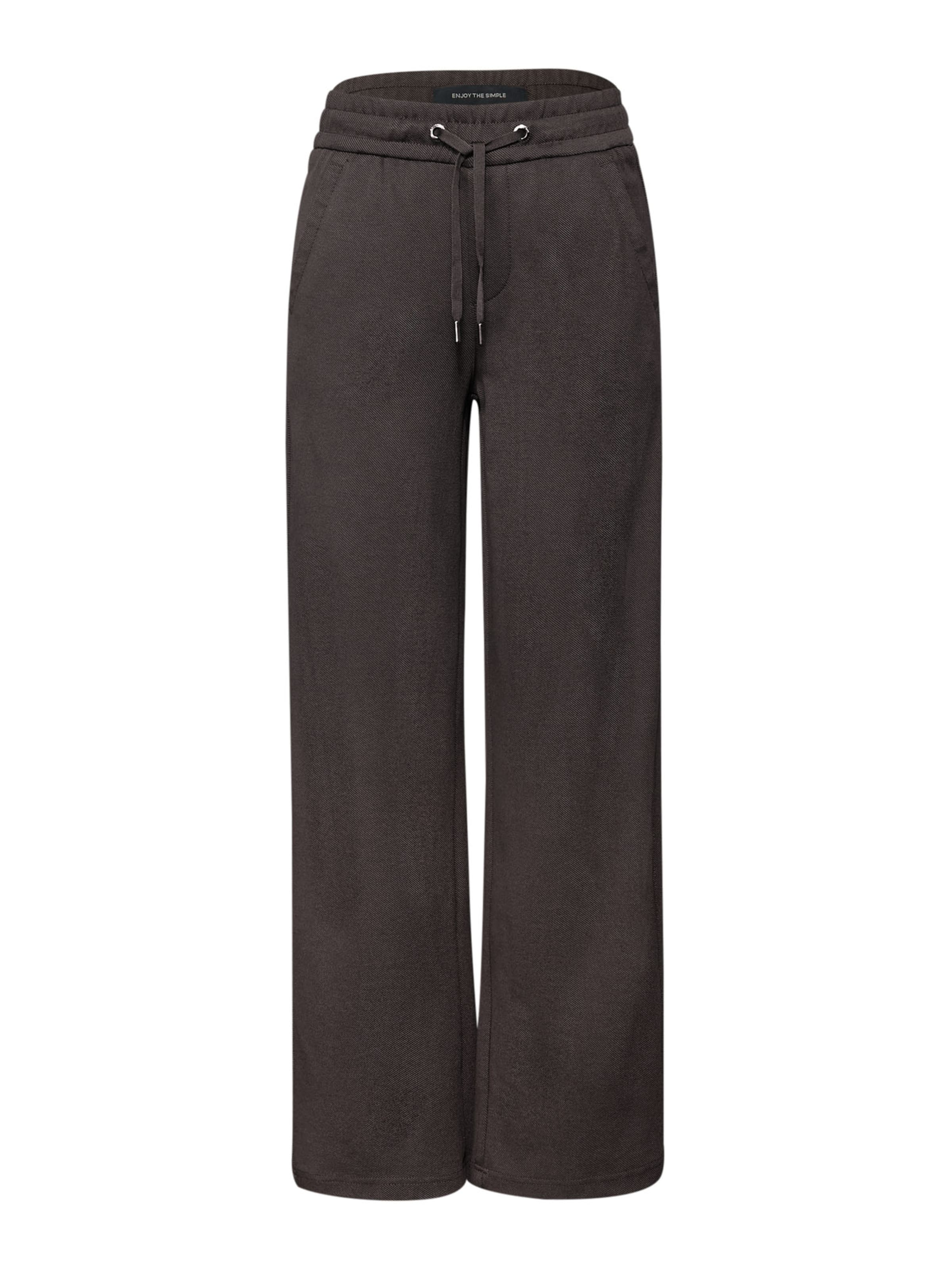 STREET ONE Штаны в Коричневый: спереди