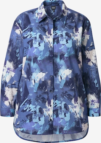 Ulla Popken Blouse in Blue: front