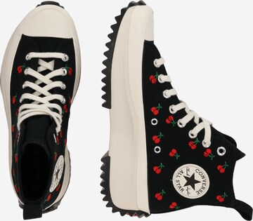 Sneaker înalt 'RUN STAR HIKE' de la CONVERSE pe negru