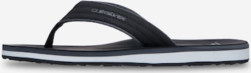 QUIKSILVER Sandaal 'Carver', värv must: eest vaates