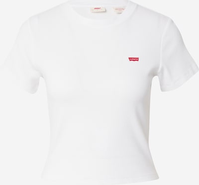 LEVI'S ® T-Shirt 'ESSENTIAL SPORTY' in rot / weiß, Produktansicht