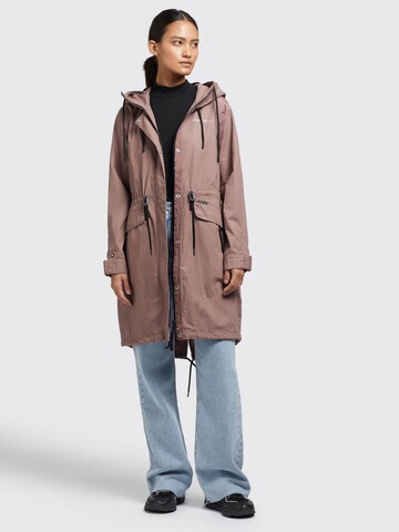 khujo Between-Seasons Parka 'Nanda' in Purple