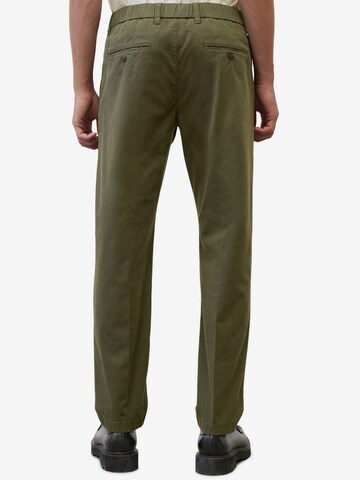 Marc O'Polo Regular Pleat-Front Pants in Green