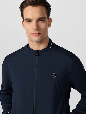 Hackett London Sweatshirt 'Hs Tech Track Fz' in Blue