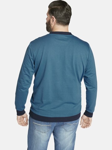 Sweat-shirt ' Earl Torin ' Charles Colby en bleu