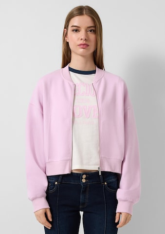 QS Mikina – pink: přední strana