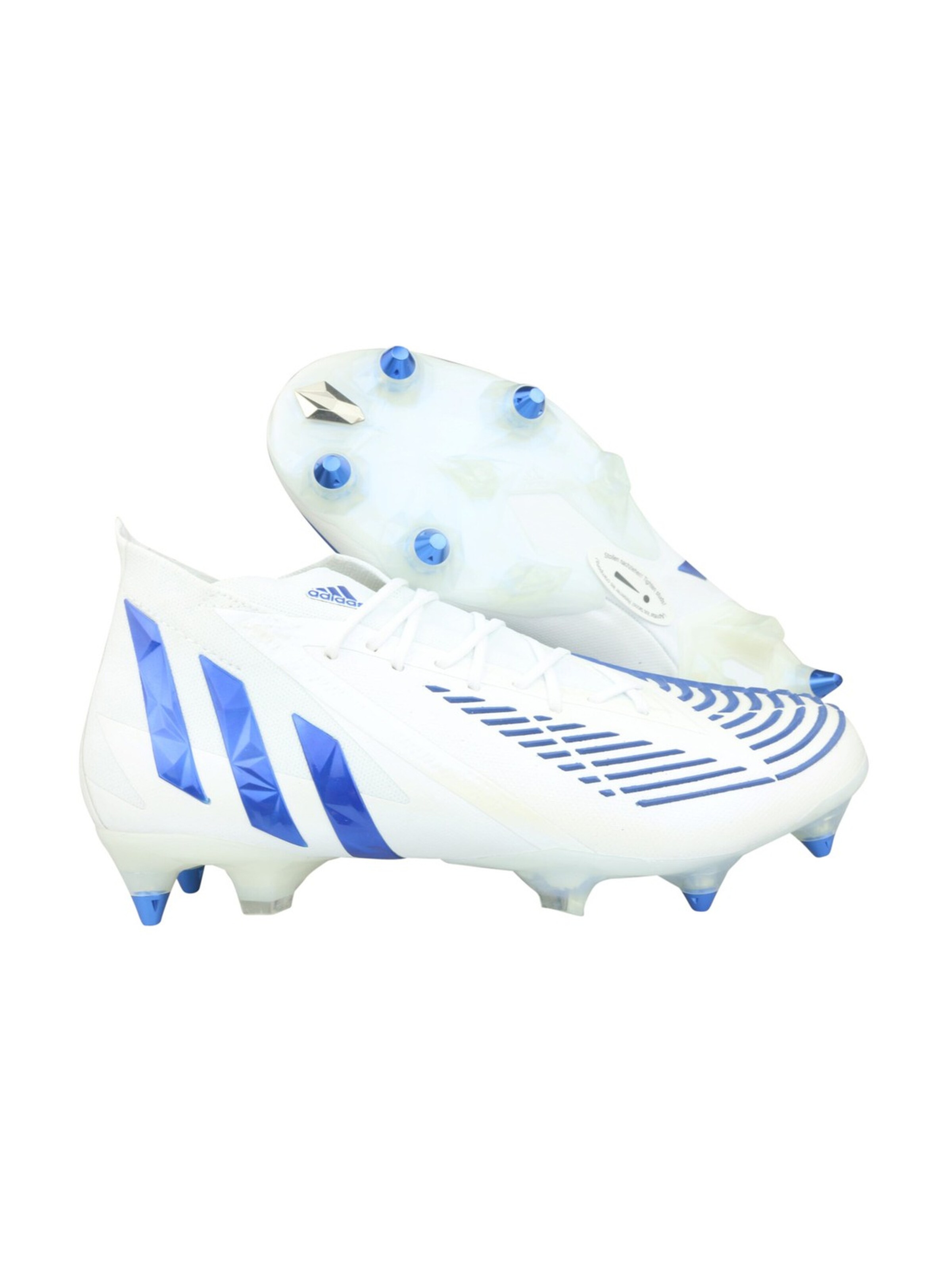 Adidas Sport Fodboldstøvler 'Adidas Predator EDGE.1 SG Fussballschuhe Stollen Rasen weiß GY5686 NEU' i hvid