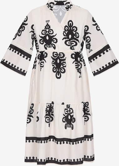 Suknelė 'Fashion Look' iš NAEMI, spalva – gelsvai pilka spalva / juoda, Prekių apžvalga