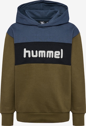 Hummel Sweatshirt in Green: front