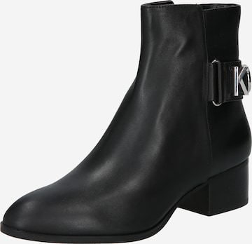 MICHAEL Michael Kors - Botas de tobillo 'MADELYN' en negro: frente