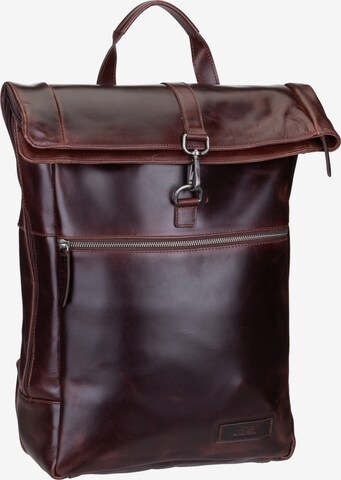 JOST Backpack 'Trelleborg' in Brown: front