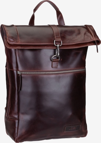 JOST Backpack 'Trelleborg' in Brown: front