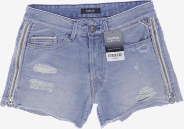 REPLAY Shorts in XS in Blue: front