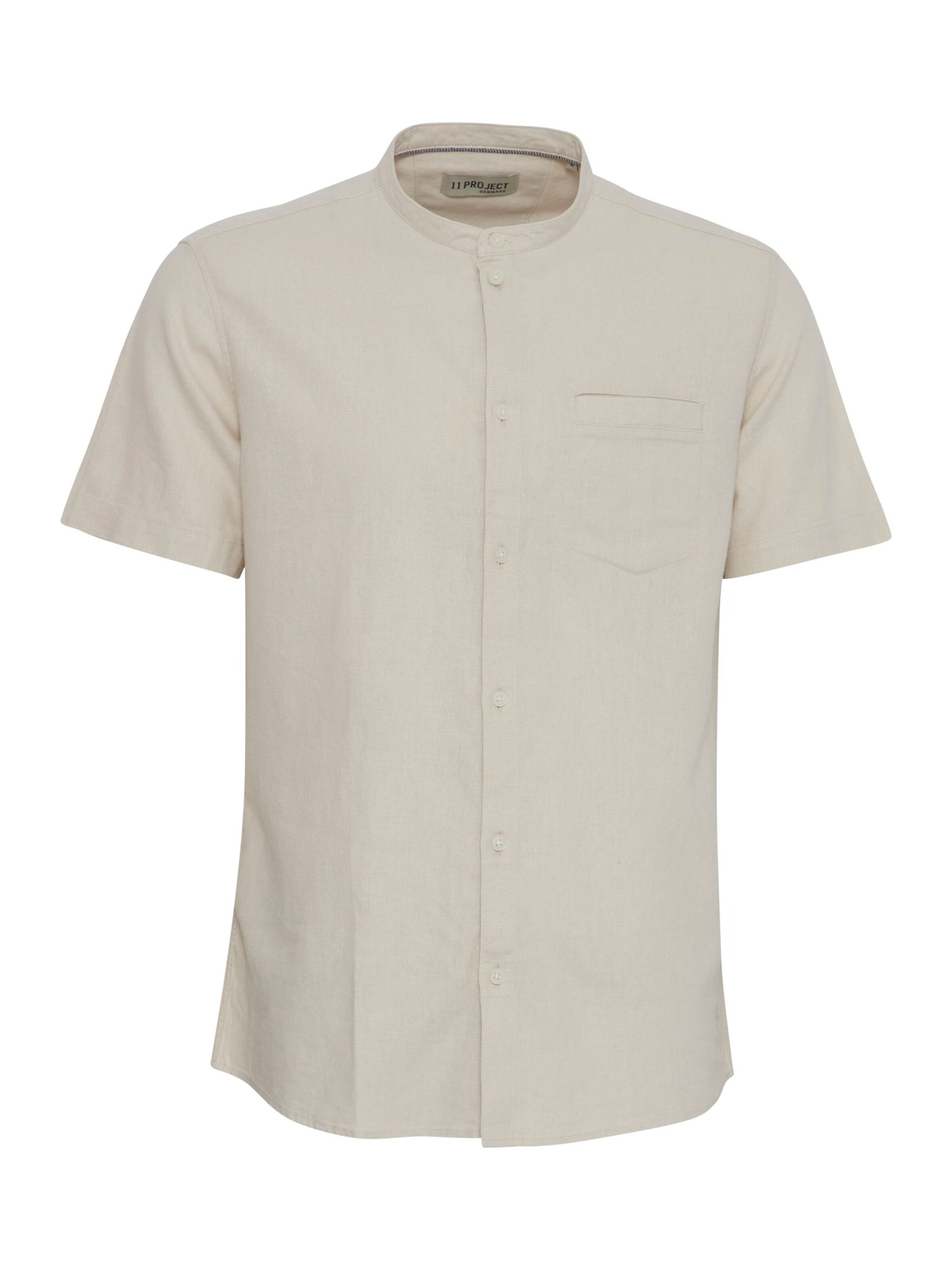 11 Project Overhemd 'PROCKE' in Beige: voorkant