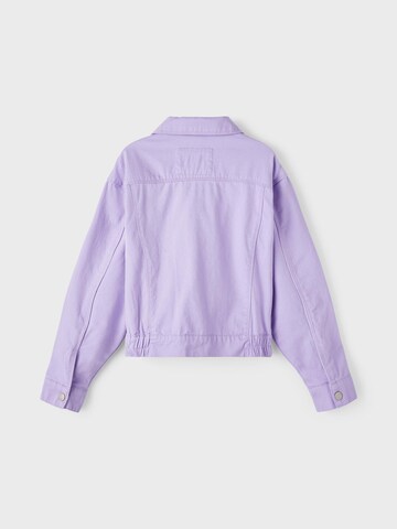 NAME IT Prehodna jakna 'Lise' | vijolična barva