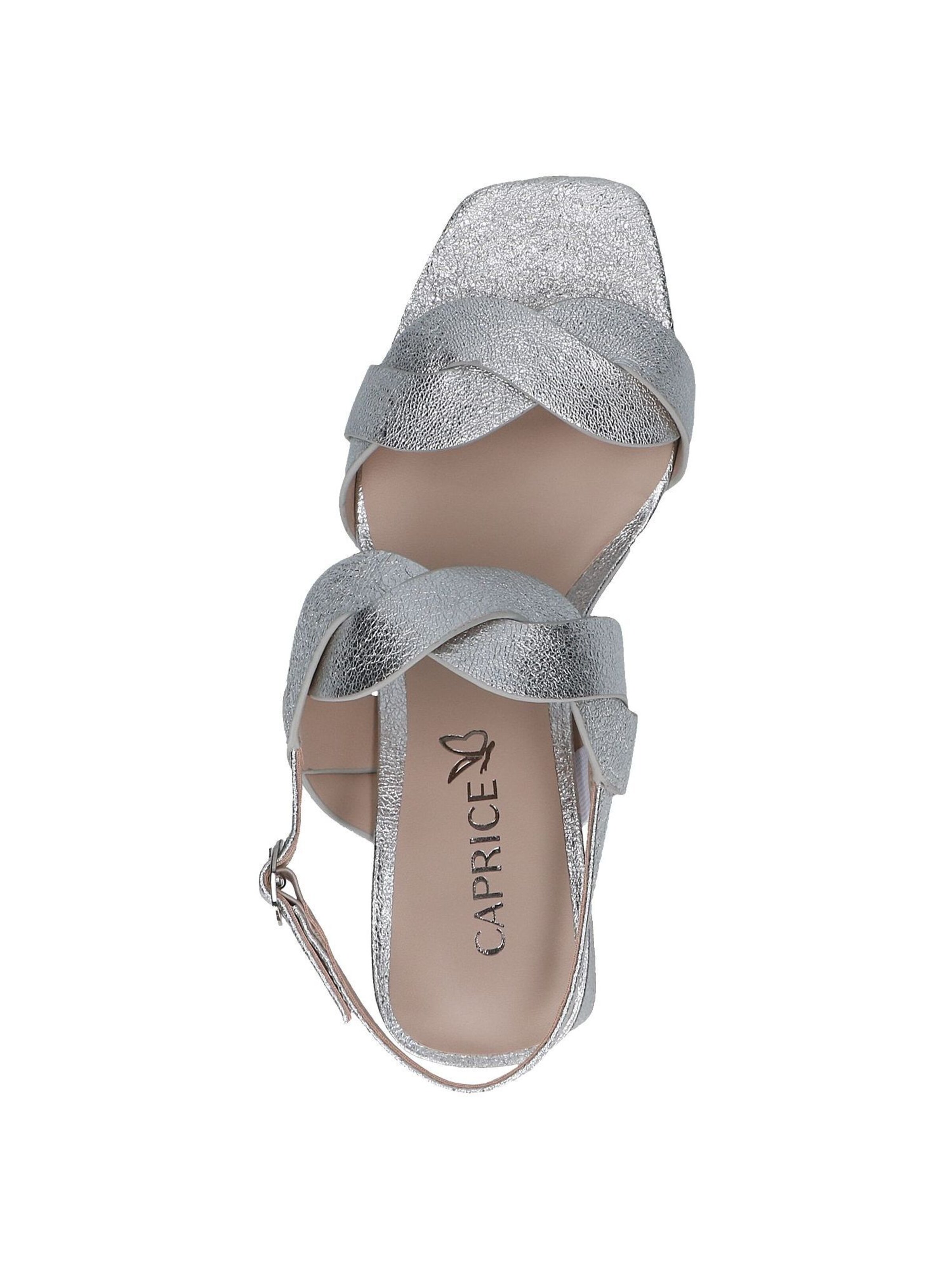 CAPRICE Sandale in Silber