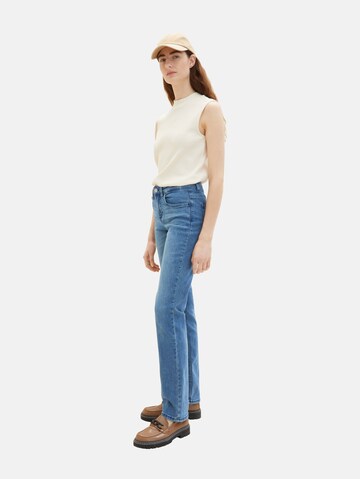 TOM TAILOR Bootcut Jeans 'Alexa' i blå