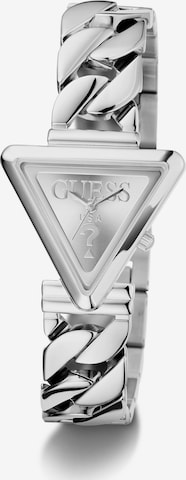 Montre à affichage analogique 'FAME' GUESS en argent : devant