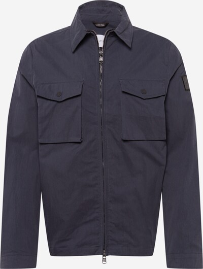 Calvin Klein Veste mi-saison en bleu marine, Vue avec produit