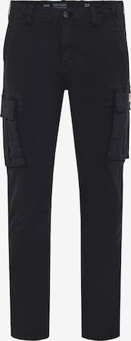 Funky Buddharegular Cargo hlače - crna boja: prednji dio