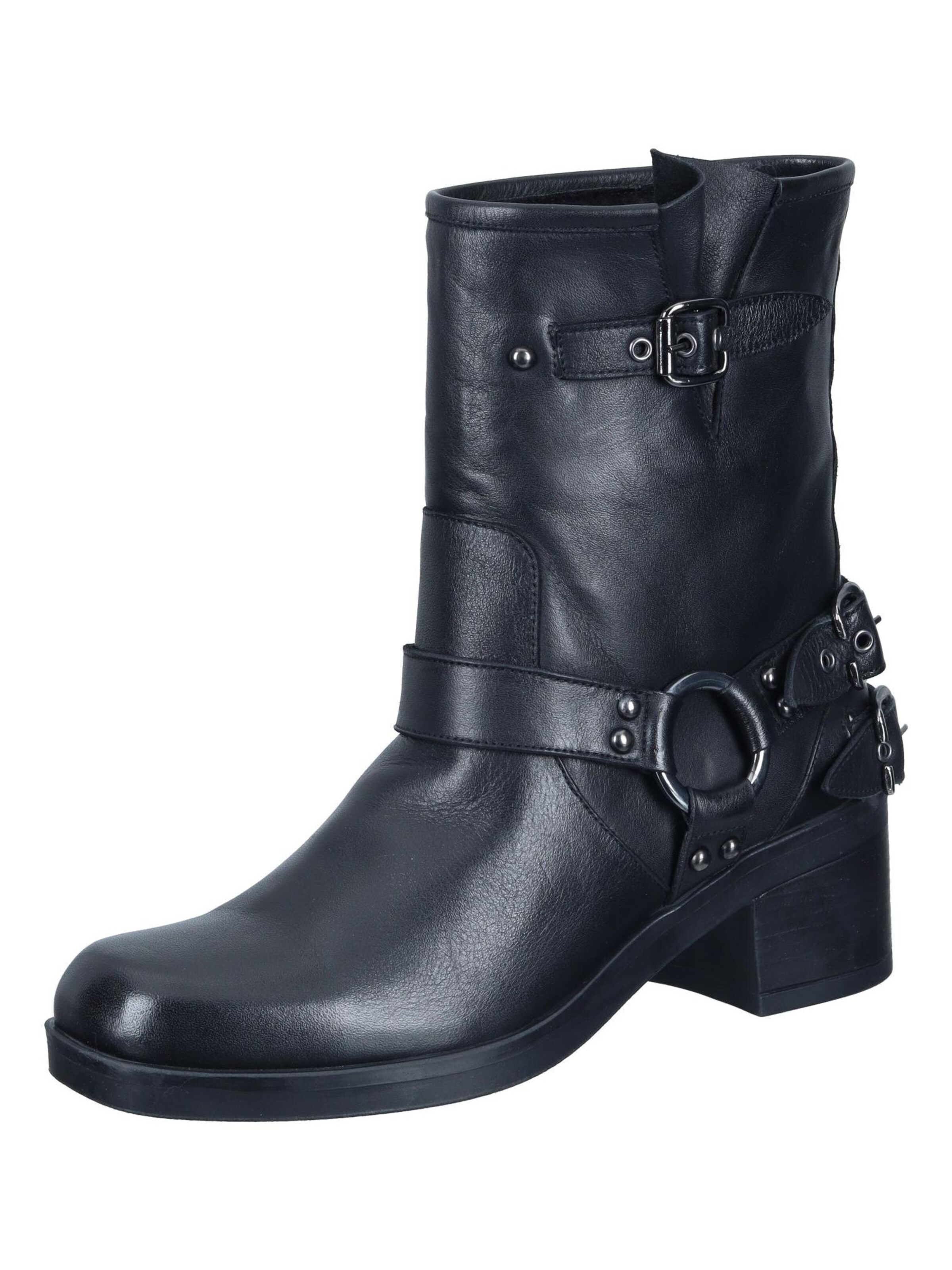 PIAZZA Ankle Boots 'Stiefeletten' in Black: front