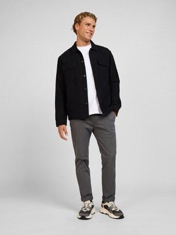 WOTEGA Slimfit Chinohose 'Glenn' in Grau