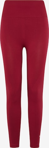 Born Living Yoga Skinny Sportbroek ' Kamay ' in Rood: voorkant