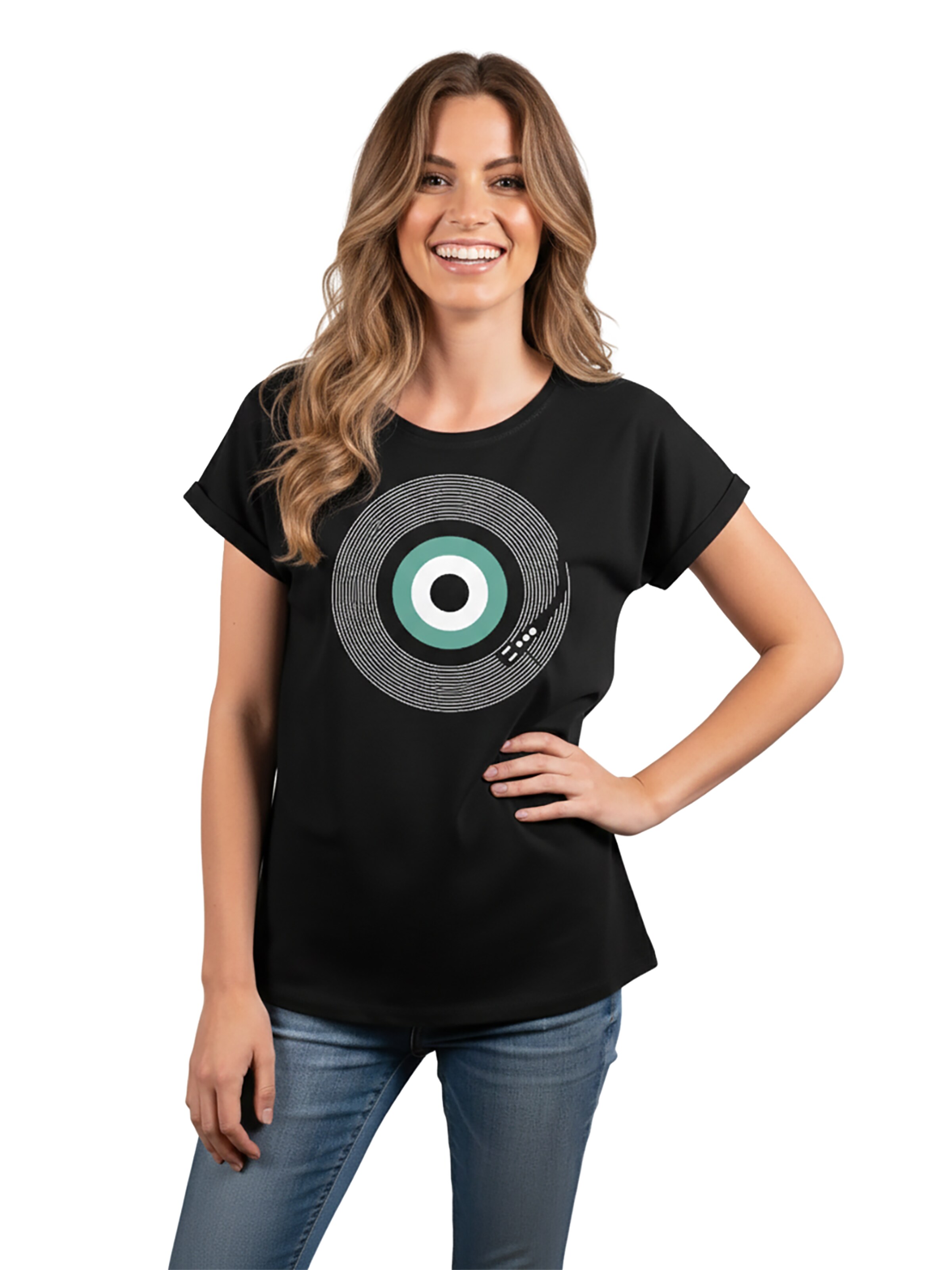 MAKAYA Shirt 'Final Track' in Black
