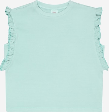 s.Oliver - Camiseta en verde: frente