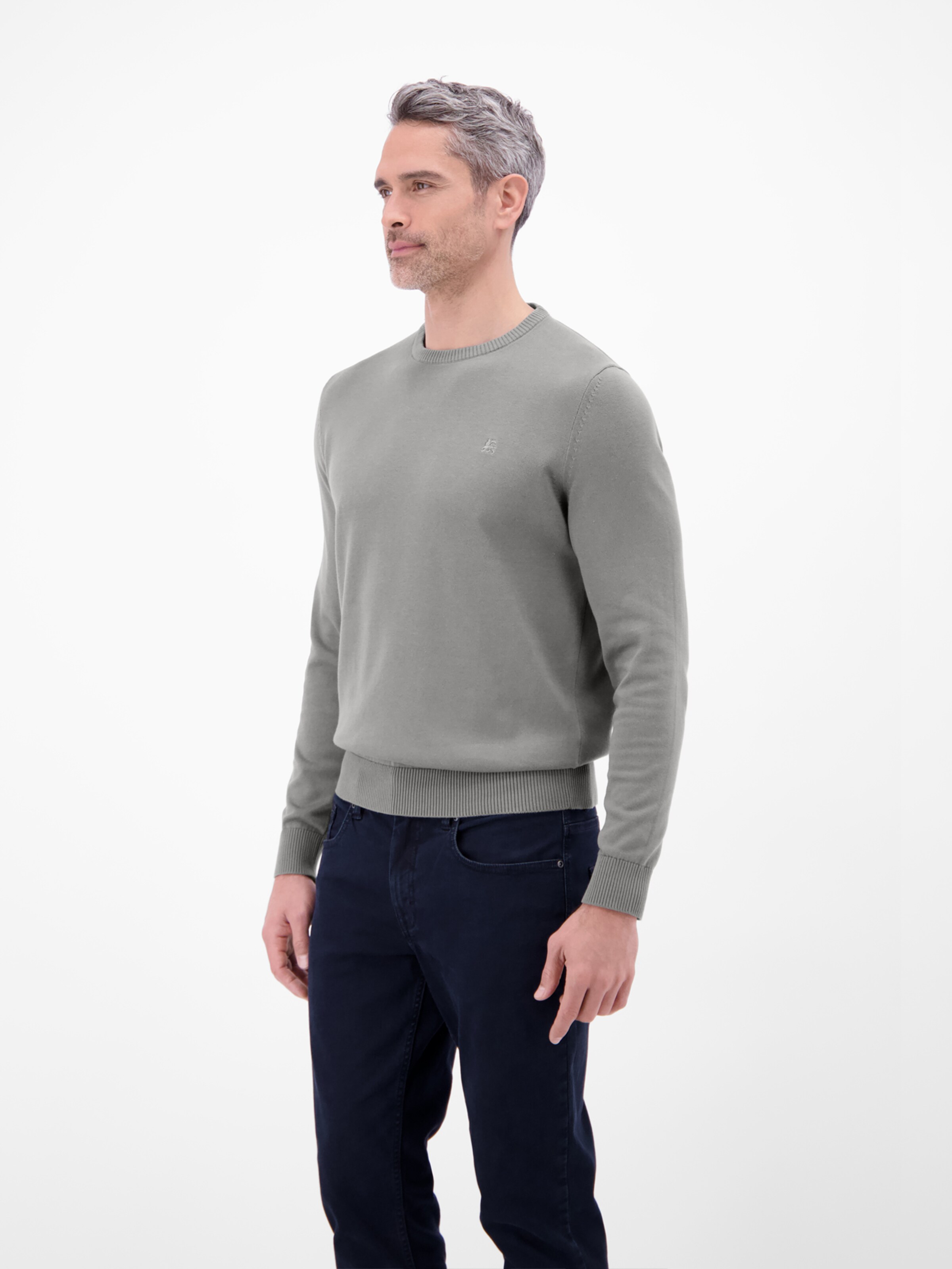 LERROS Pullover in Grau