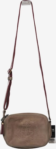 Lauren Ralph Lauren Handtasche klein Leder One Size in Beige: Vorderseite