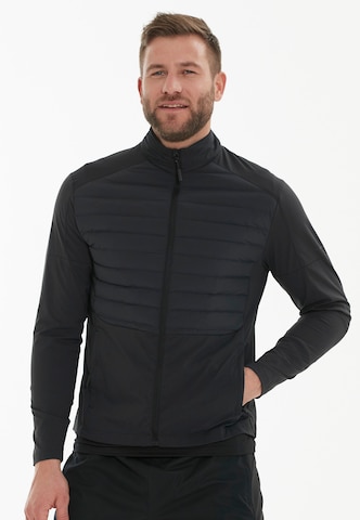 ENDURANCE Athletic Jacket 'Benst' in Black: front