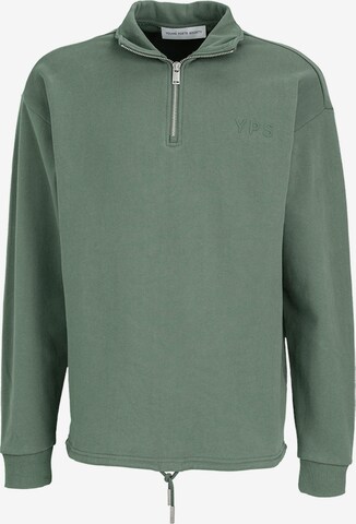 Young Poets Sweatshirt 'Ciel' in Green: front