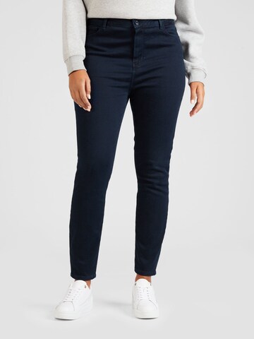 Skinny Jeans 'Harlem' de la Tommy Hilfiger Curve pe albastru: față