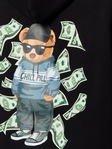 Chill Pill Sweatshirt 'Money Bear' in Black