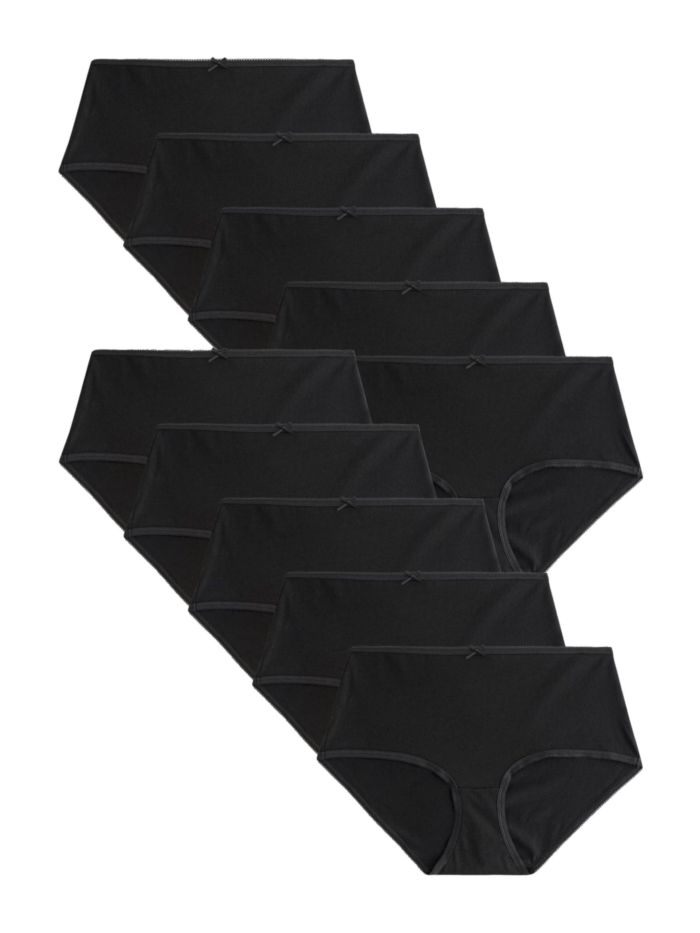 Slip di Next in nero: frontale