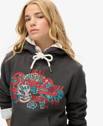 Superdry Sweatshirt 'TOKYO' in Black