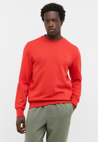 MUSTANG Sweatshirt 'Clio' in Rot