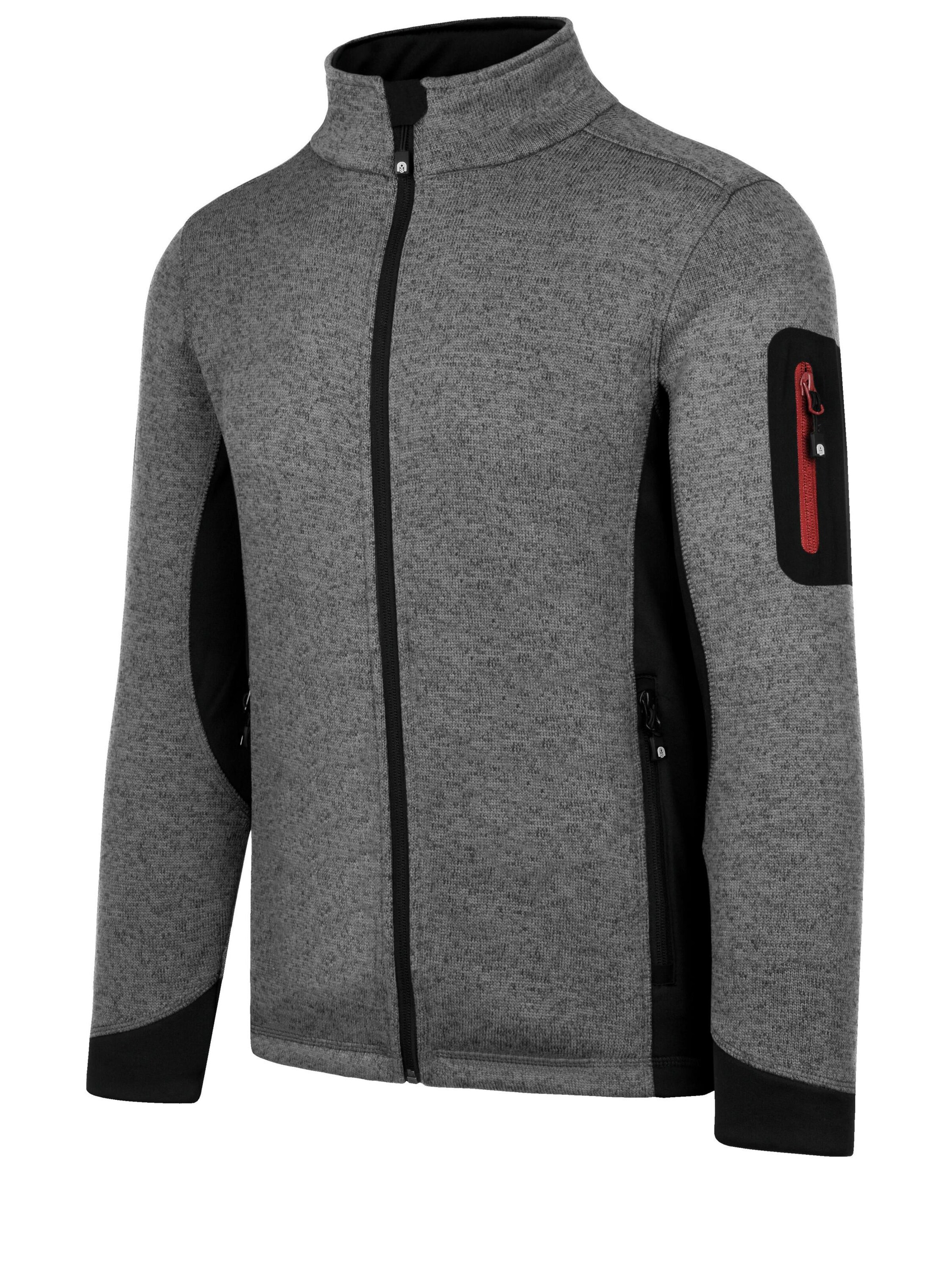 normani Fleece Jacket 'Wapusk' in Grey